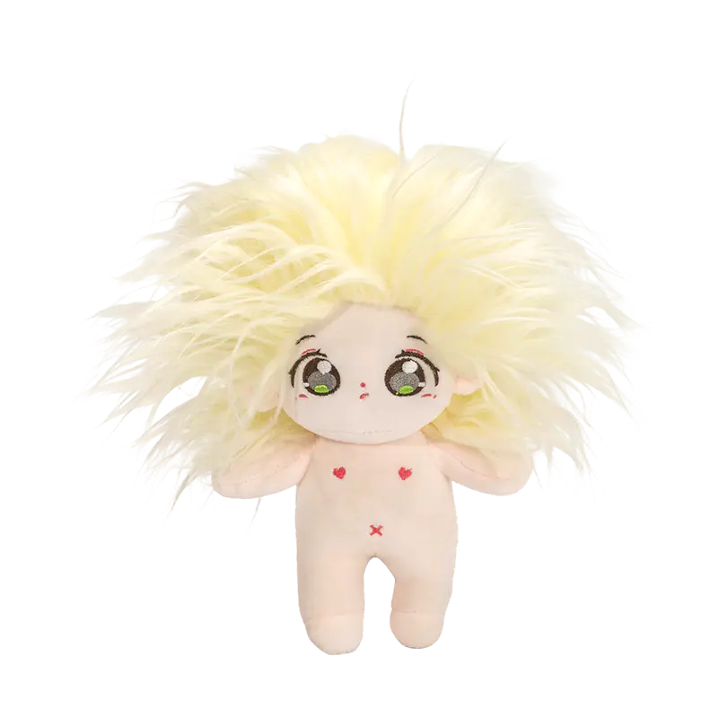 ตุ๊กตาผ้าขี้ริ้วหน้าไวนิลน่ารัก